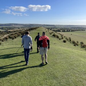 Walking at Ivinghoe Beacon